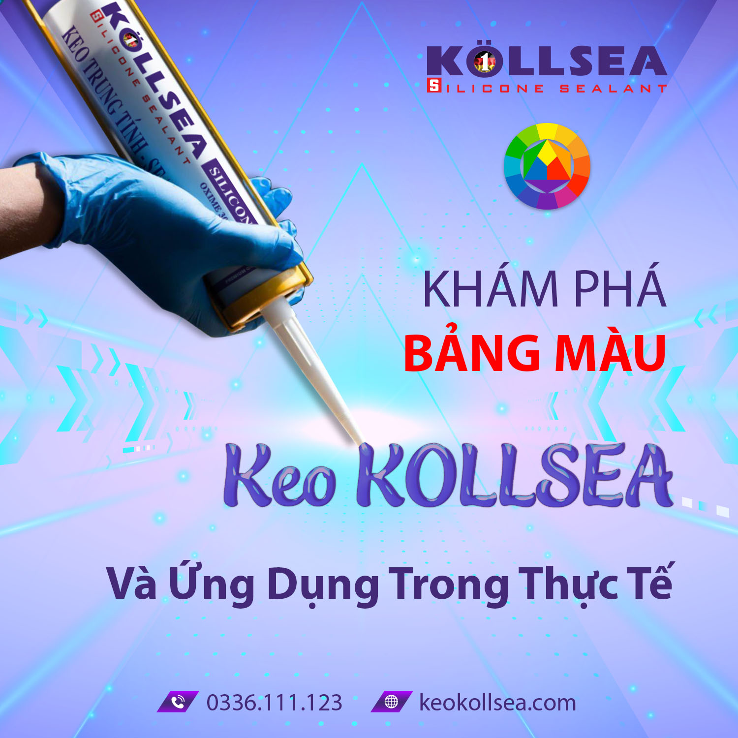 Khám Phá Bảng Màu Keo Kollsea Silicone Và Ứng Dụng Trong Thực Tế