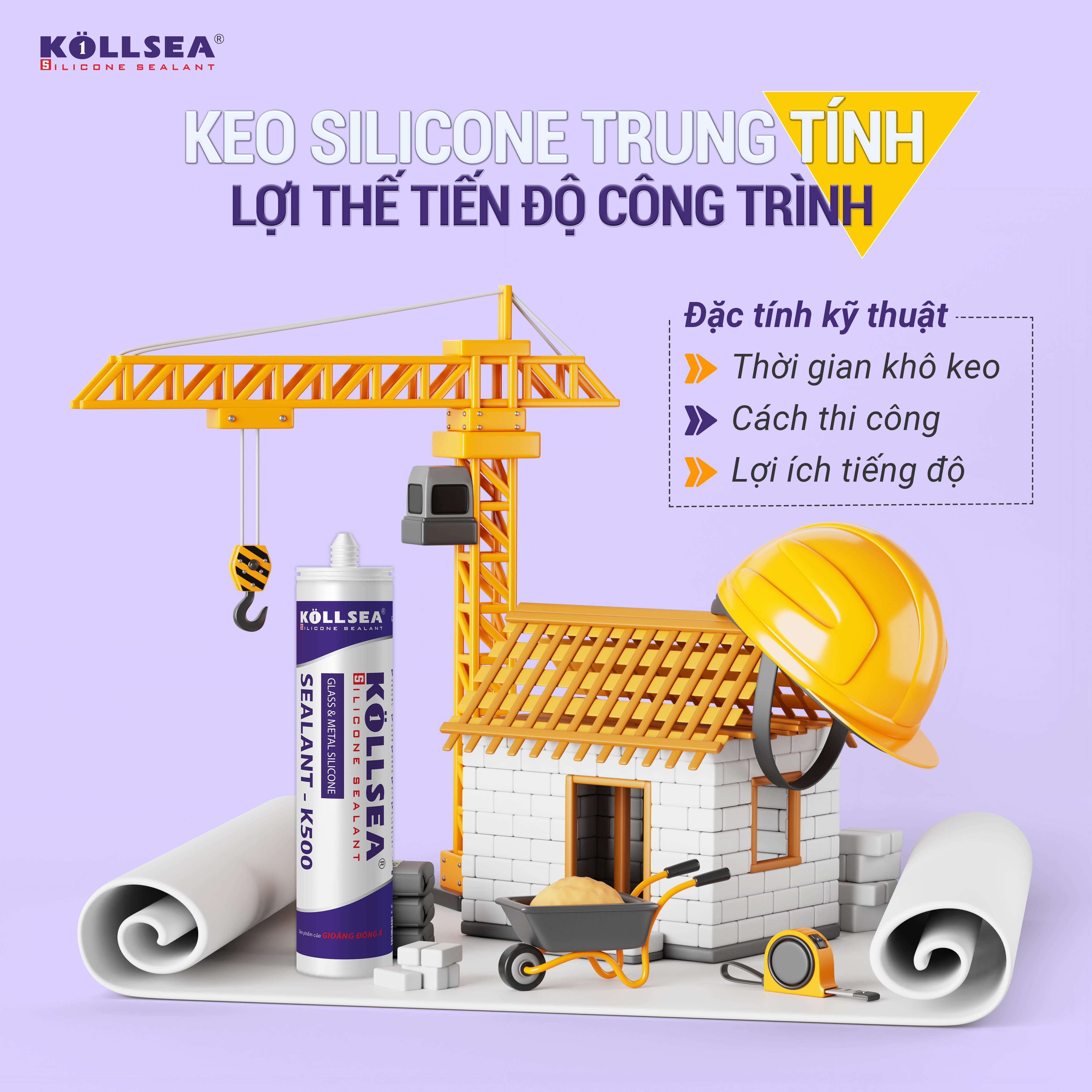 Cách thi công chuẩn chuyên gia keo silicone trung tính