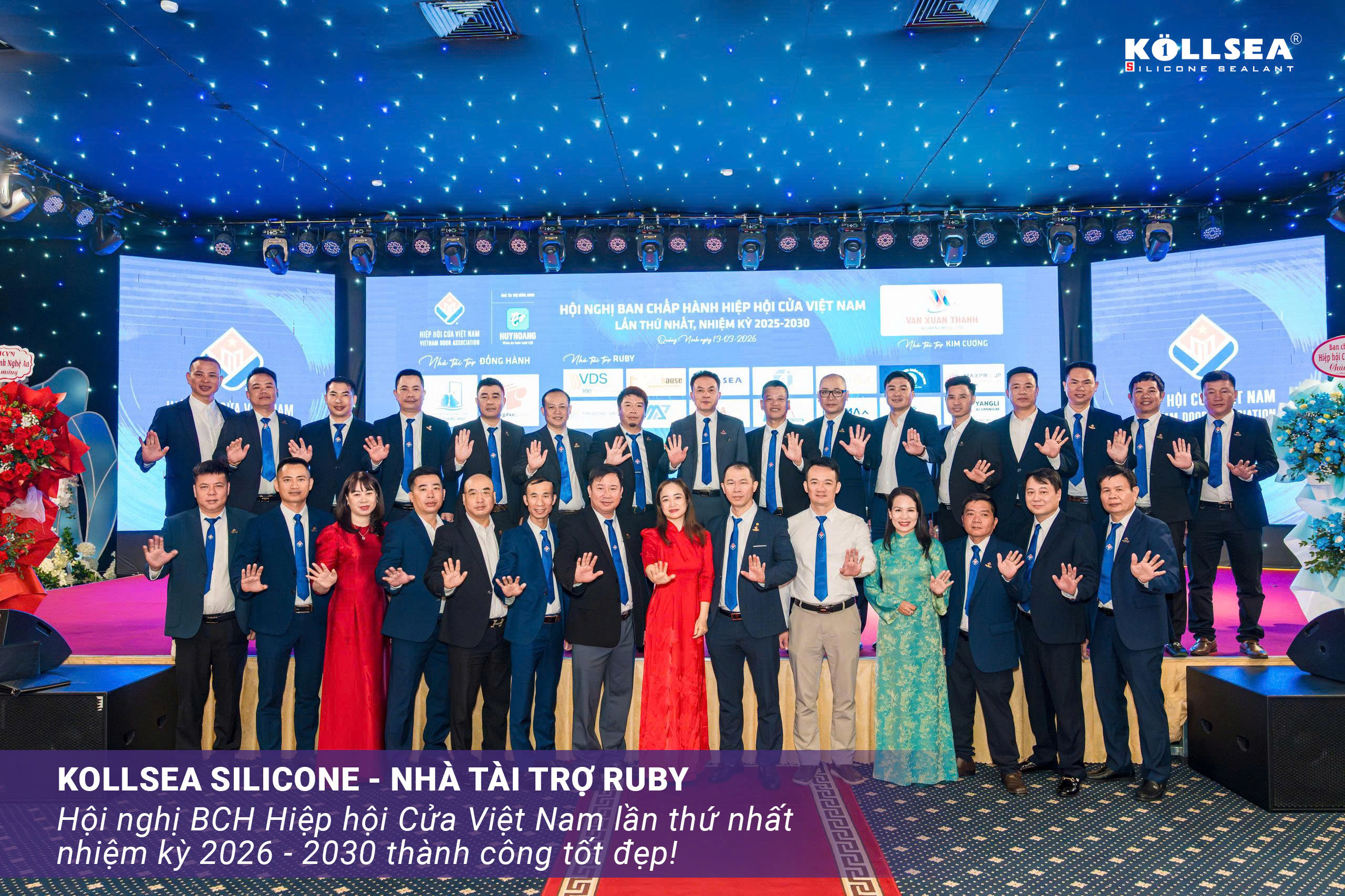 Hội nghị BCH Hiệp hội Cửa Việt Nam 2026 khép lại thành công rực rỡ!